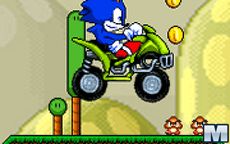 Sonic ATV In Mario Land